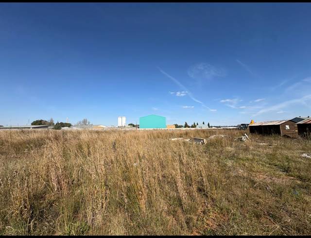 2,278M² VACANT LAND FOR SALE IN SASOLBURG INDUSTRIAL ZONE 2